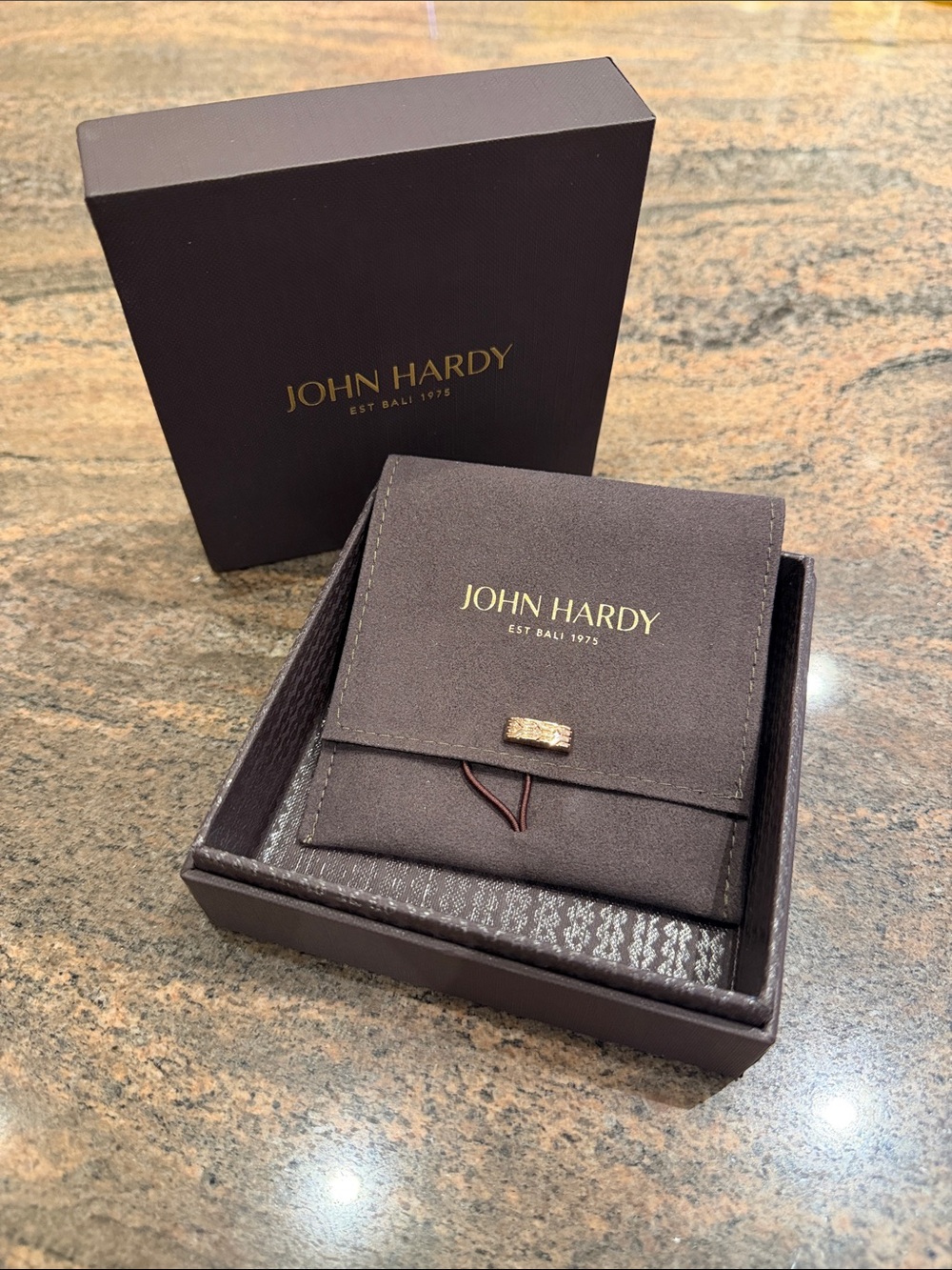 John Hardy Jewelry Box and Pouch
